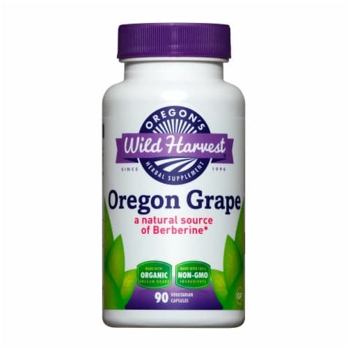 Oregon'S Wild Harvest Oregon Grape Vegetarian Capsules