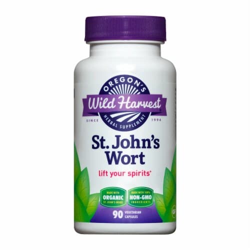 Oregons Wild Harvest St Johns Wort Capsules