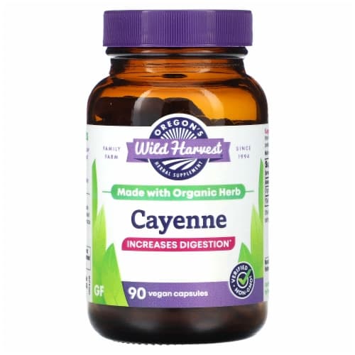 Oregon'S Wild Harvest Cayenne Capsules