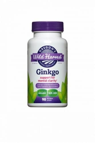 Oregon'S Wild Harvest Organic Ginkgo Extract Capsules