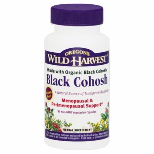 Oregon'S Wild Harvest Organic Black Cohosh Herbal Supplement Vegetarian Capsules