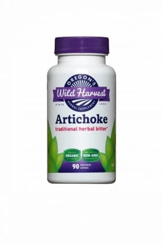 Oregon'S Wild Harvest Organic Artichoke Herbal Supplement Vegetarian Capsules