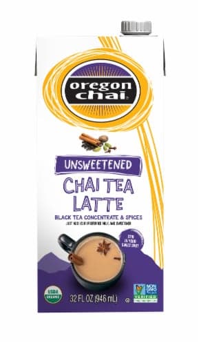 Oregon Chai Unsweetened Chai Tea Latte Concentrate