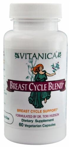 Vitanica Breast Cycle Blend Dietary Supplement Vegetarian Capsules