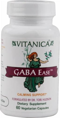 Vitanica Gaba Ease Dietary Supplement Vegetarian Capsules
