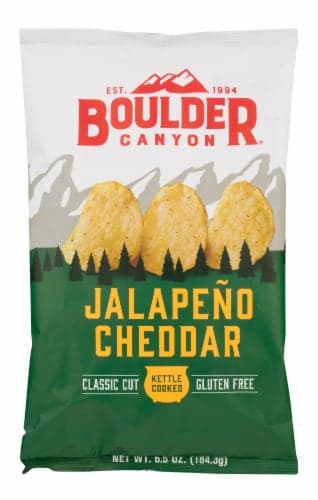 Boulder Jalapeno Cheddar Kettle Chips