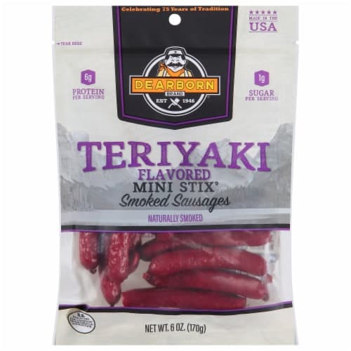 Dearborn Teryaki Flavored Hunter Sausage