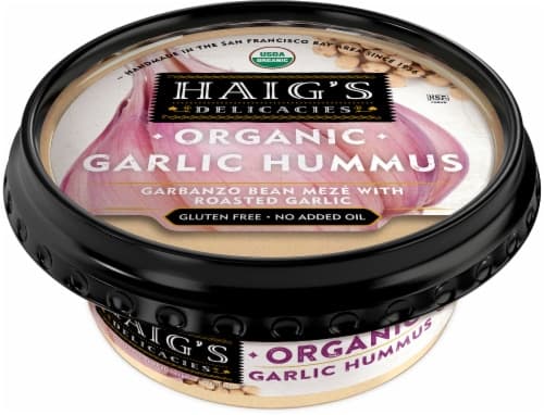 Haigs Organic Hummus Garlic