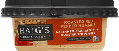 Haig'S Delicacies Roasted Red Pepper Hummus