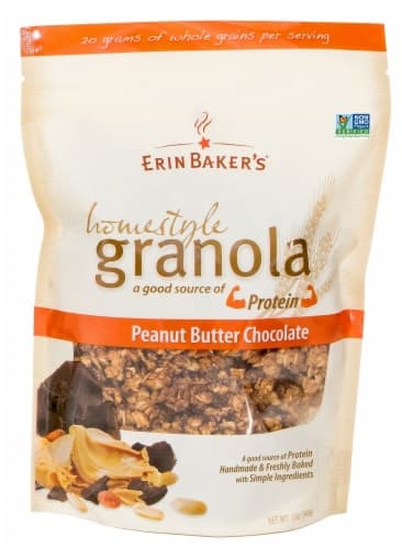 Erin Baker'S Homestyle Peanut Butter Chocolate Granola