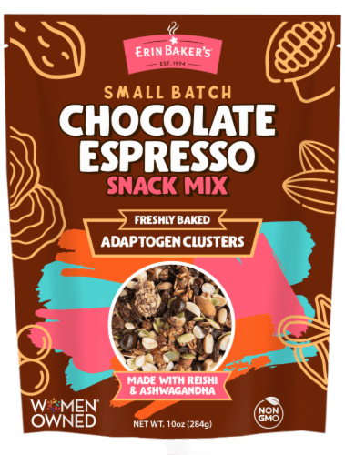 Erin Baker'S Small Batch Chocolate Espresso Snack Mix