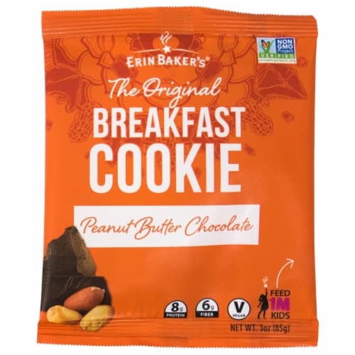 Erin Baker'S Peanut Butter Chocolate Breakfast Cookie