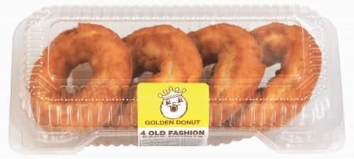 Golden Donut Old Fashion Cake Donuts