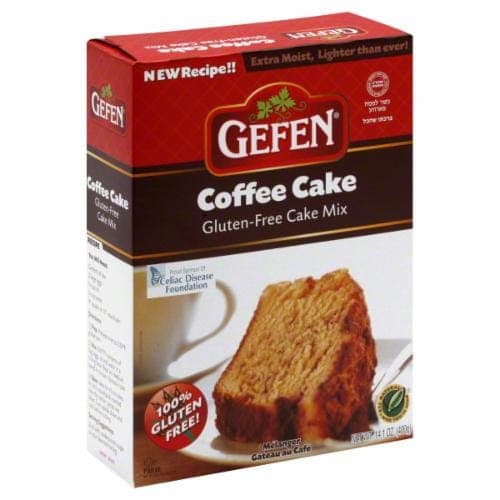 Gefen Gluten Free Coffee Cake Cake Mix