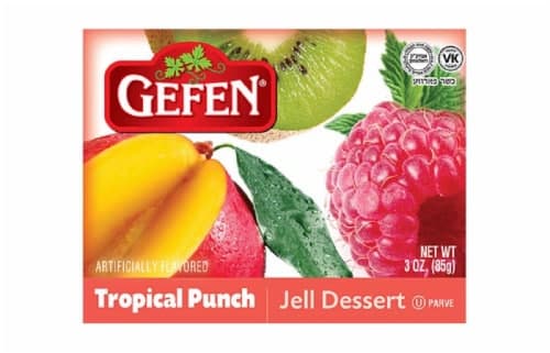 Gefen Tropical Punch Jell Dessert