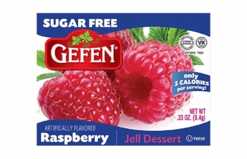 Gefen Sugar Free Raspberry Jell Dessert