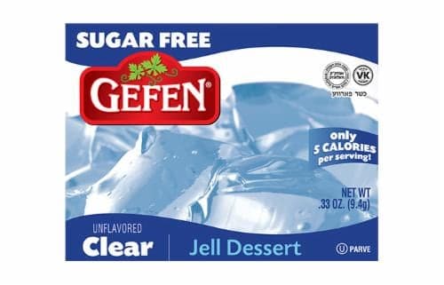 Gefen Sugar Free Jell Dessert Clear