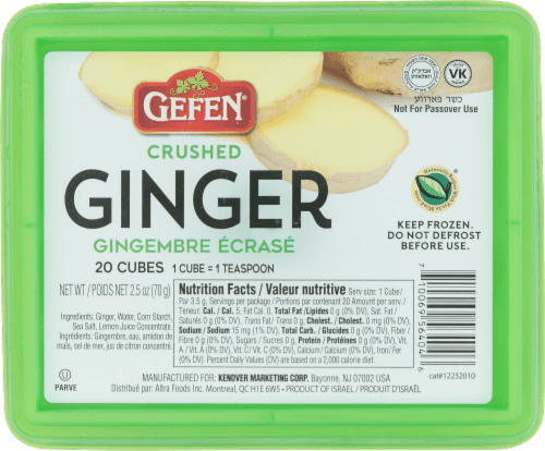 Gefen Crushed Ginger Cubes