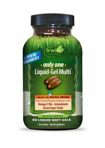 Irwin Naturals Only One Liquid-Gel Multi