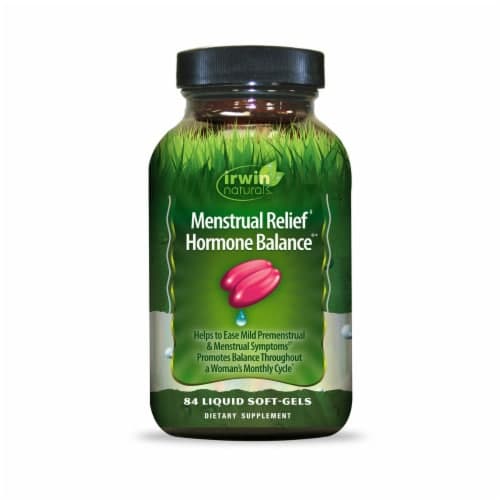 Irwin Naturals Menstrual Relief Hormone Balance 84 Sgels