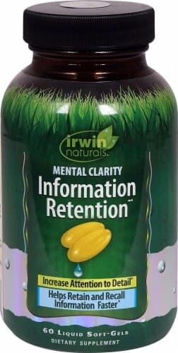Irwin Naturals  Mental Clarity Infomation Retenion