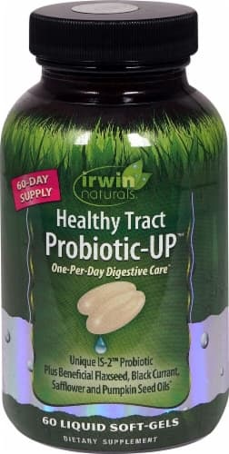 Irwin Naturals Healthy Tract Probiotic-Up Softgels