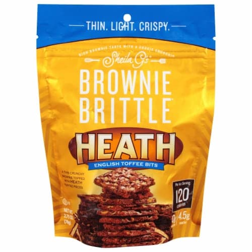 Sheila G'S Heath English Toffee Bits Brownie Brittle