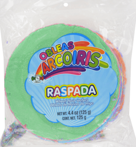 Obleas Arcoiris Rasada