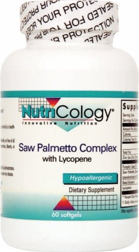 Nutricology  Saw Palmetto Complex With Lycopene