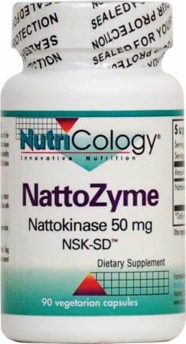 Nutricology Nattozyme Dietary Supplement Vegetarian Capsules