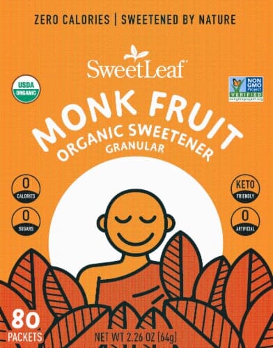 Sweetleaf Sweetener Organic Monk Fruit Sweetener