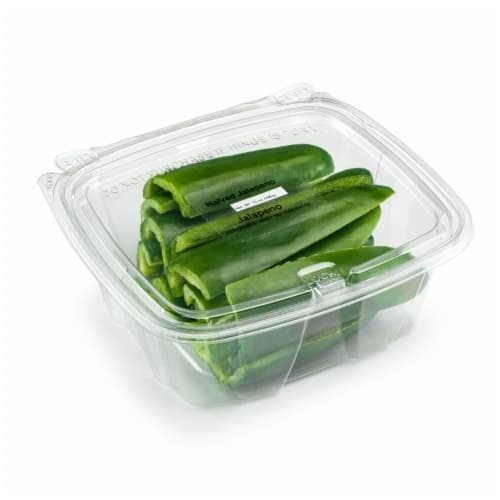 Halved Jalapeno