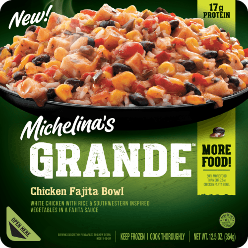 Michelina'S Grande Chicken Fajita Rice  Meal