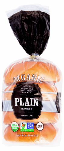 Schwartz Brothers Bakery Organic Plain Bagels