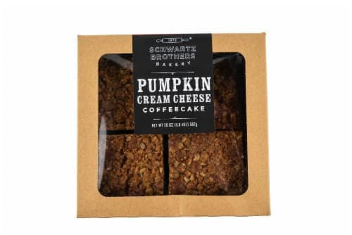 Schwartz Brothers Bakery Pumpkin Cream Cheese Coffee Cake