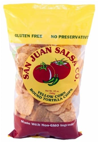 San Juan Salsa Company White Corn Chips