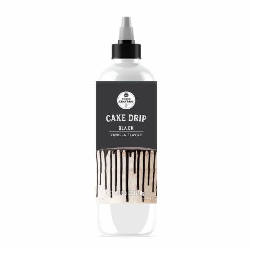 Ac Food Crafting Black Vanilla Flavor Cake Drip