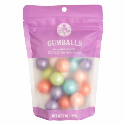 Ac Food Crafting Shimmer Pastel Tutti Fruiti Flavor Gumballs