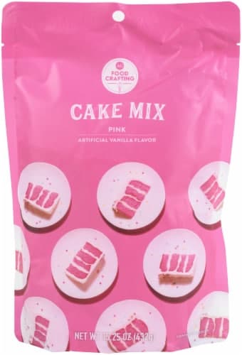 Ac Food Crafting Vanilla Flavor Pink Cake Mix