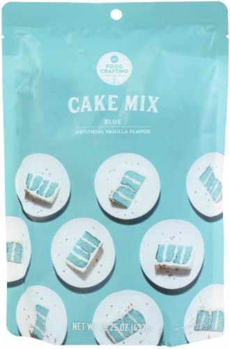 Ac Food Crafting Vanilla Flavor Blue Cake Mix