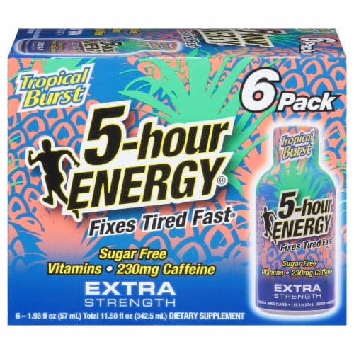 5-Hour Energy Extra Strength Tropical Burst