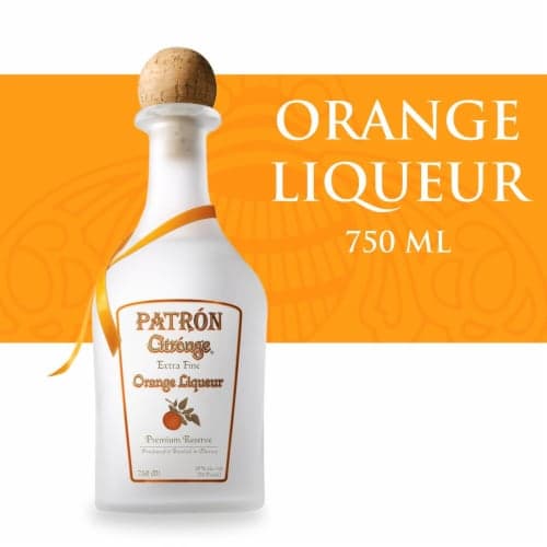 Patron Citronge Liqueur, Orange, Extra Fine