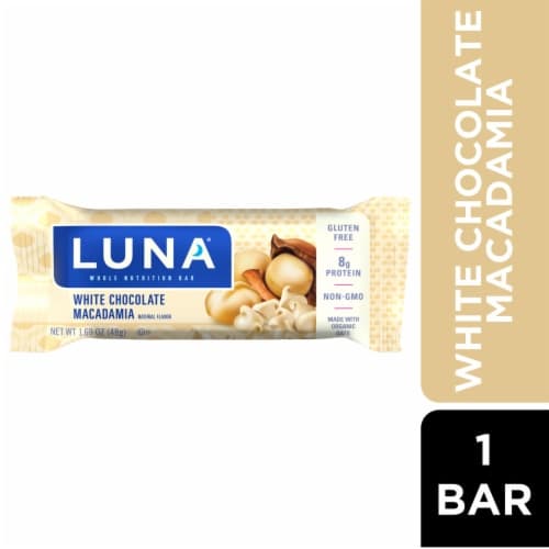 Luna White Chocolate Macadamia Whole Nutrition Bar