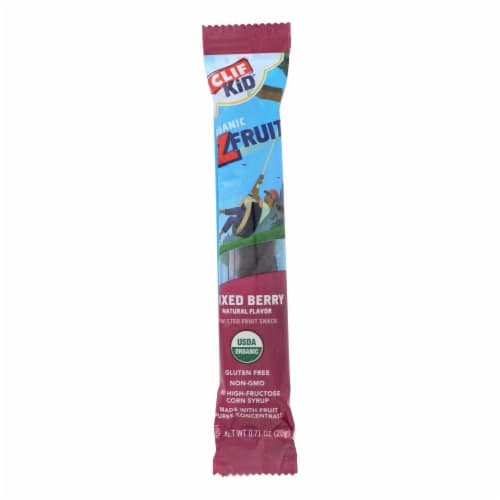Clif Kid Organic Zfruit Mixes Berry Twisted Fruit Snack