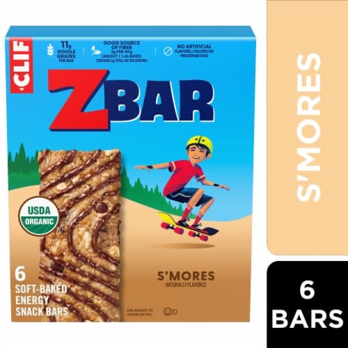 Clif Kid Zbar S'Mores Organic Snack Bars
