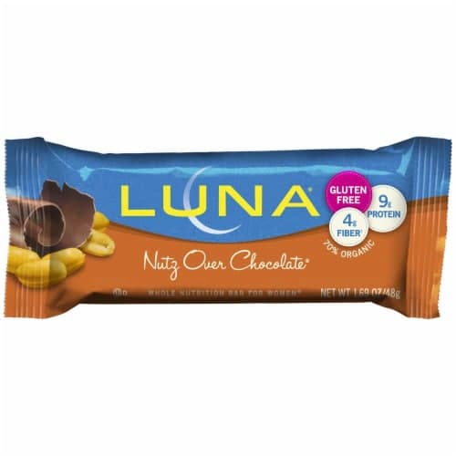 Luna Nutz Over Chocolate Gluten Free Snack Bar