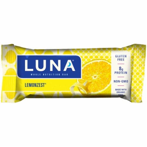 Luna Lemon Zest Snack Bar, - 240 Per Case
