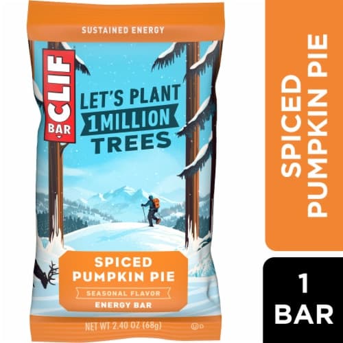 Clif Bar Spiced Pumpkin Pie Flavor Seasonal Energy Bar