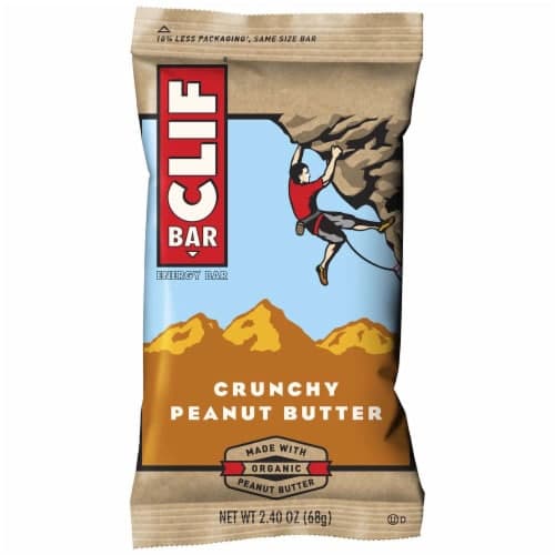 Clif Crunchy Peanut Butter Snack Bar, - 192 Per Case