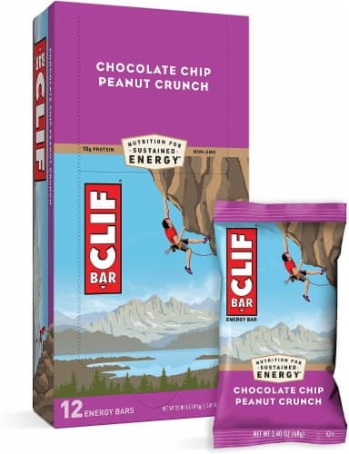 Clif Bar Chocolate Chip Peanut Crunch Snack Bar
